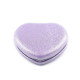 Cosmetic mirror heart, metallic - Silver light (1 Piece) Cosmetic mirror heart, metallic - Silver light (1 Piece)