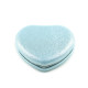 Cosmetic mirror heart, metallic - Silver light (1 Piece) Cosmetic mirror heart, metallic - Silver light (1 Piece)
