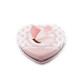 Cosmetic mirror, heart with butterfly - Pink (1 Piece) Cosmetic mirror, heart with butterfly - Pink (1 Piece)