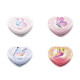 Cosmetic mirror, heart with butterfly - Pink (1 Piece) Cosmetic mirror, heart with butterfly - Pink (1 Piece)