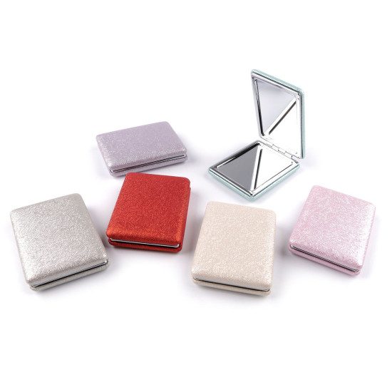 Cosmetic mirror, metallic - Mint (1 Piece) Cosmetic mirror, metallic - Mint (1 Piece)