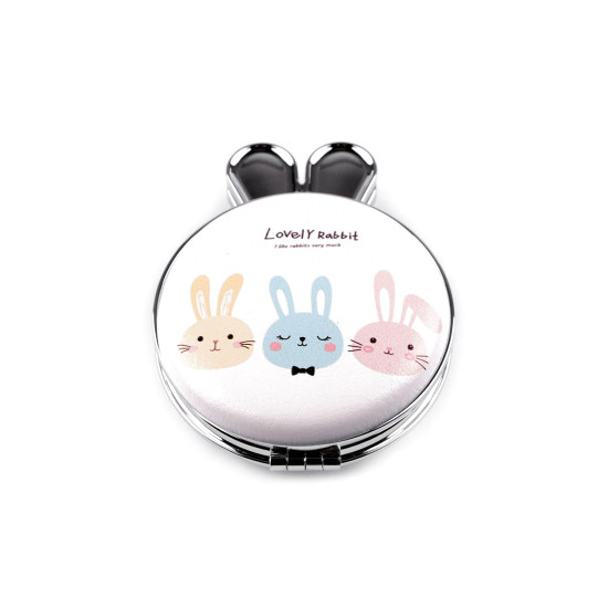 Cosmetic mirror rabbit - Creamy light (1 Piece) Cosmetic mirror rabbit - Creamy light (1 Piece)