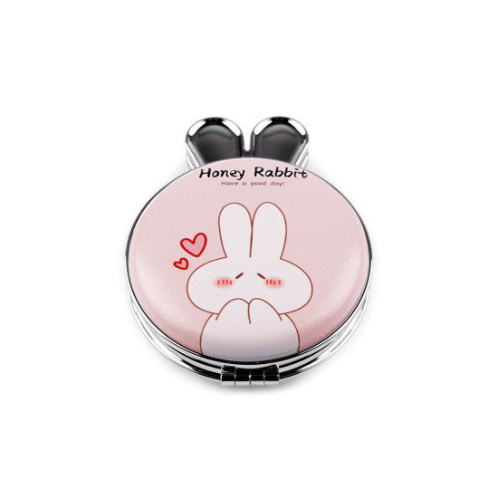 Cosmetic mirror rabbit - Creamy light (1 Piece) Cosmetic mirror rabbit - Creamy light (1 Piece)