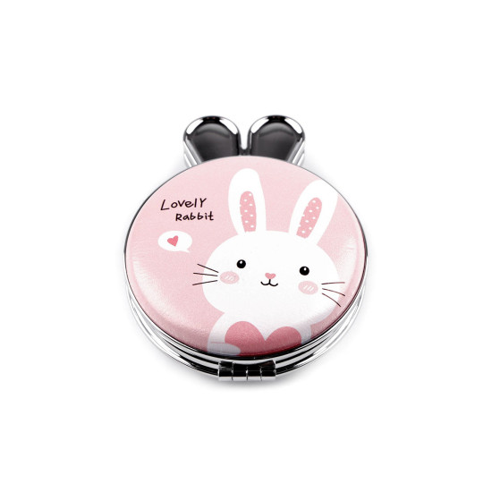 Cosmetic mirror rabbit - Creamy light (1 Piece) Cosmetic mirror rabbit - Creamy light (1 Piece)