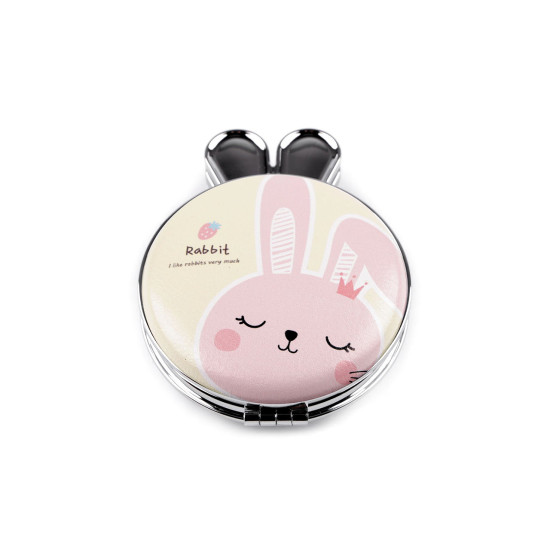 Cosmetic mirror rabbit - Creamy light (1 Piece) Cosmetic mirror rabbit - Creamy light (1 Piece)