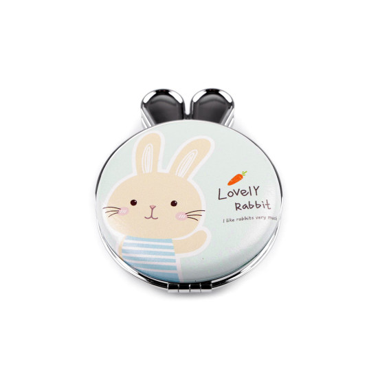 Cosmetic mirror rabbit - Creamy light (1 Piece) Cosmetic mirror rabbit - Creamy light (1 Piece)