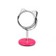 Cosmetic table mirror, cat - Pink (1 Piece) Cosmetic table mirror, cat - Pink (1 Piece)