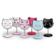 Cosmetic table mirror, cat - Pink (1 Piece) Cosmetic table mirror, cat - Pink (1 Piece)