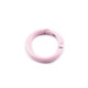 Spring o rings, round spring clips / keyrings, painted ø25 mm - White (5 Pieces) Spring o rings, round spring clips / keyrings, painted ø25 mm - White (5 Pieces)