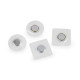 Invisible / hidden magnetic fasteners to sew on ø12 mm - Transparent (30 Pairs) Invisible / hidden magnetic fasteners to sew on ø12 mm - Transparent (30 Pairs)