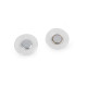 Invisible / hidden magnetic fasteners to sew on ø12 mm - Transparent (30 Pairs) Invisible / hidden magnetic fasteners to sew on ø12 mm - Transparent (30 Pairs)