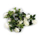 Artificial flower garland, rose - Cream lightest (3 Pieces) Artificial flower garland, rose - Cream lightest (3 Pieces)