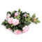 Artificial flower garland, rose - Light pink (1 Piece)