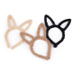 Fur headband - Lightbeige (3 Pieces)