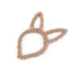 Fur headband - Lightbeige (3 Pieces)
