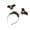 Čelenka do vlasov - halloween, čarodejnica - Čierna (1 Kus)