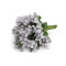 Pistils artificiels métalliques - Argent (1 Botte)