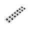 Ochi mobili autoadezivi cu gene ø18 si 20 mm - Negru (1 Card)