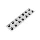 Self-adhesive wiggle eyes with eyelashes ø18 and 20 mm - Black (1 Card) Self-adhesive wiggle eyes with eyelashes ø18 and 20 mm - Black (1 Card)