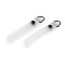Cursore in silicone / tiretto per cerniera - Trasparente (10 Pezzi)