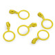 Slider for nylon / spiral zippers no 3 with colored ring - Yellow (100 Pieces) Slider for nylon / spiral zippers no 3 with colored ring - Yellow (100 Pieces)