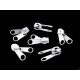 Slider for nylon / spiral zippers no 10, double-sided - White (10 Pieces) Slider for nylon / spiral zippers no 10, double-sided - White (10 Pieces)
