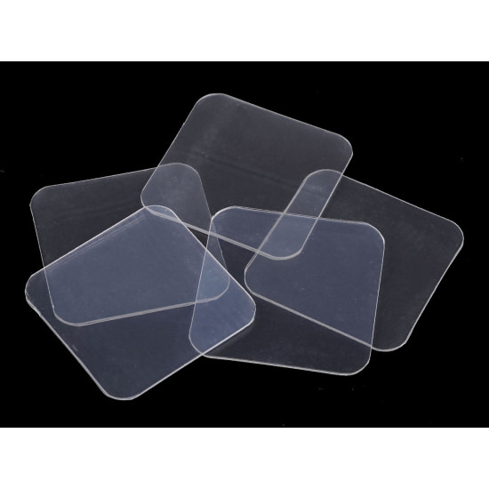 Naklejka nano dwustronna transparentna 5,8x5,8 cm - Transparent (5 Sztuki) Naklejka nano dwustronna transparentna 5,8x5,8 cm - Transparent (5 Sztuki)