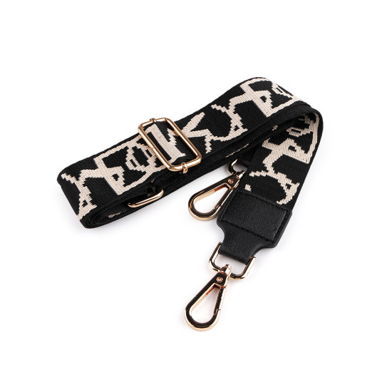 Bag handles / strap for bag with hooks, width 3.8 cm - Beige (1 Piece) Bag handles / strap for bag with hooks, width 3.8 cm - Beige (1 Piece)