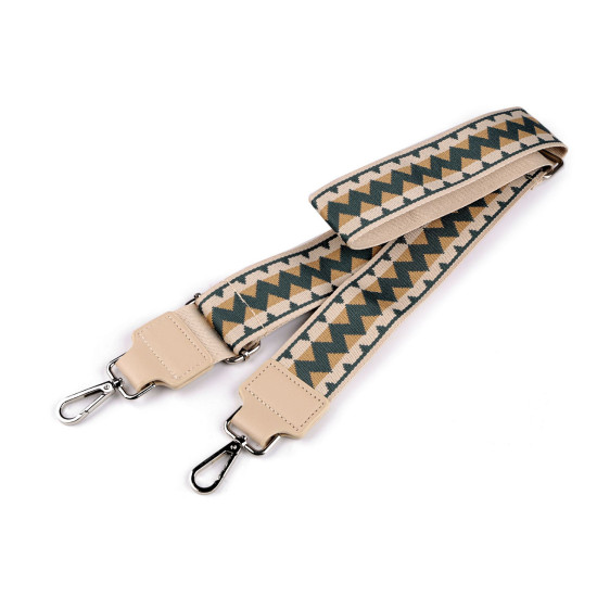 Bag handle / strap for bags with hooks width 5 cm - Blue dark (5 Pieces) Bag handle / strap for bags with hooks width 5 cm - Blue dark (5 Pieces)