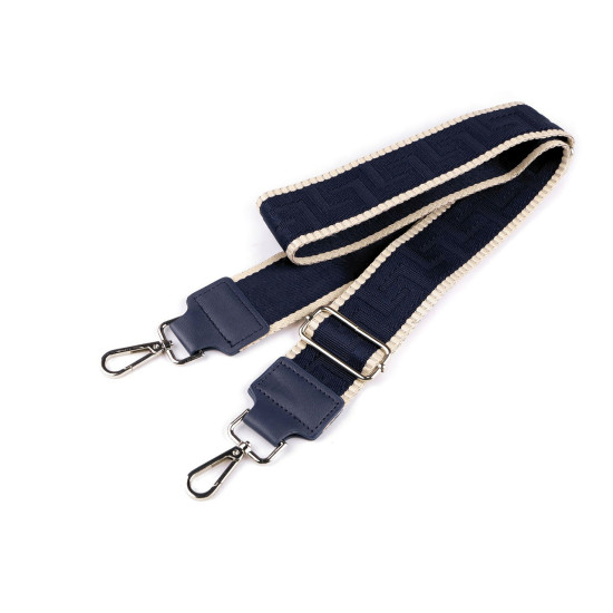 Bag handle / strap for bags with hooks width 5 cm - Blue dark (5 Pieces) Bag handle / strap for bags with hooks width 5 cm - Blue dark (5 Pieces)