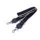 Bag handle / strap for bags with hooks width 5 cm - Blue dark (5 Pieces) Bag handle / strap for bags with hooks width 5 cm - Blue dark (5 Pieces)