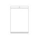 Torby foliowe zamykane z paskiem klejącym i zawieszką 26,5x40 cm - Transparent (100 Sztuki)