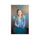 Carnival / party costume - fairy, feather wings - White (1 Set) Carnival / party costume - fairy, feather wings - White (1 Set)