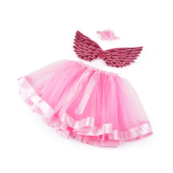 Carnival / party costume - fairy - Light pink (1 Set)
