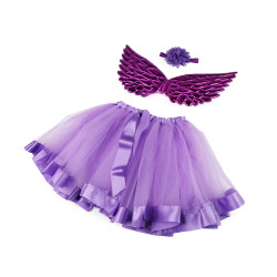 Carnival / party costume - fairy - Violet (1 Set)