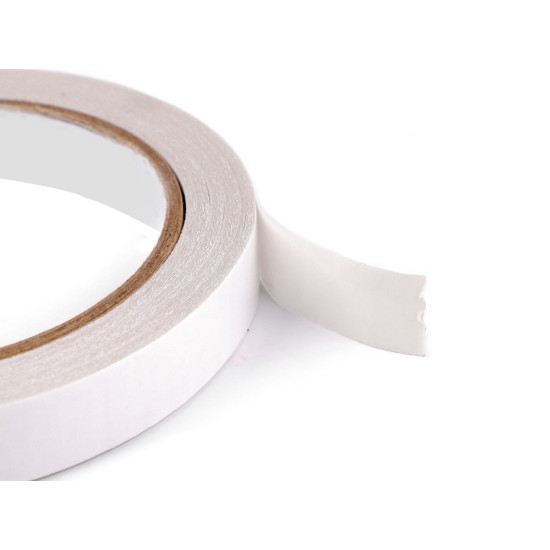 Double-sided adhesive tape width 15 mm, 20 mm - Transparent (13 Pieces) Double-sided adhesive tape width 15 mm, 20 mm - Transparent (13 Pieces)