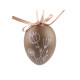 Hanging easter eggs decoration - White (6 Pieces)