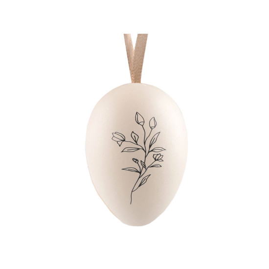 Hanging easter eggs - Natural light (12 Pieces)