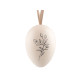 Hanging easter eggs - Natural light (12 Pieces)