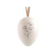 Hanging easter eggs - Natural light (12 Pieces)