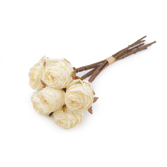 Artificial rose vintage bouquet - Salmon (1 Bunch) Artificial rose vintage bouquet - Salmon (1 Bunch)