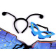 Carnival / party costume - butterfly - Blue (1 Set) Carnival / party costume - butterfly - Blue (1 Set)