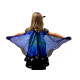 Carnival / party costume - butterfly - Blue (1 Set) Carnival / party costume - butterfly - Blue (1 Set)