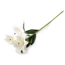 Artificial lily - Cream lightest (1 Piece)