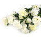 Buchet de garoafe artificiale - Crem deschis (1 Bucată) Buchet de garoafe artificiale - Crem deschis (1 Bucată)