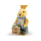 Decoration of a sitting hare / bunny - Ivory (1 Piece)