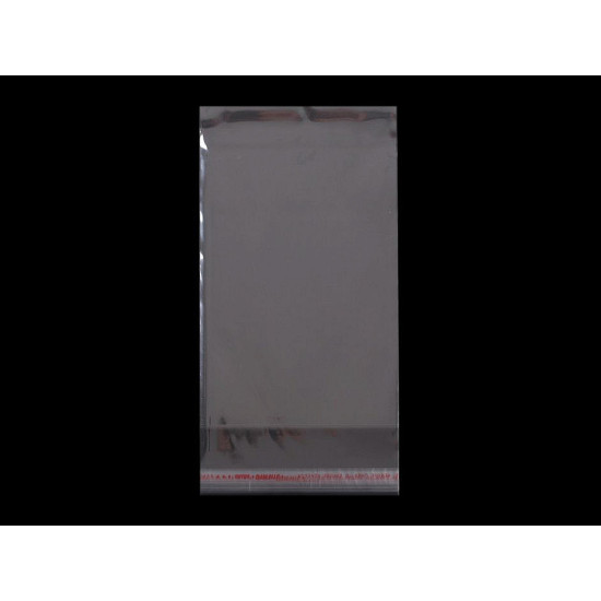 Torby foliowe z paskiem klejącym 7x10 cm - Transparent (100 Sztuki) Torby foliowe z paskiem klejącym 7x10 cm - Transparent (100 Sztuki)