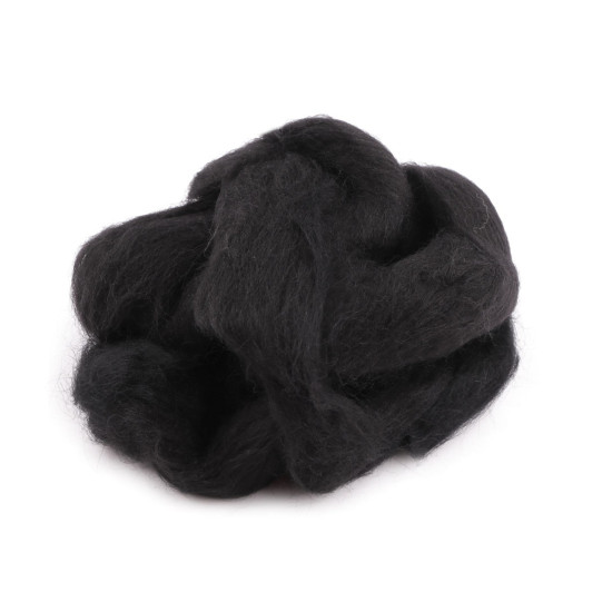 Wool fleece roving 20 g combed - Red (1 Bag) Wool fleece roving 20 g combed - Red (1 Bag)