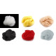 Wool fleece roving 20 g combed - Red (1 Bag) Wool fleece roving 20 g combed - Red (1 Bag)