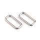 Anillo metálico rectangular para cinta de mochila, ancho 25 mm - Latón antiguo (100 Piezas) Anillo metálico rectangular para cinta de mochila, ancho 25 mm - Latón antiguo (100 Piezas)